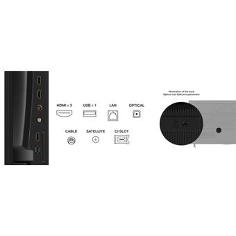 TV TCL 65" 65P69K LED UHD Smart TV 4K