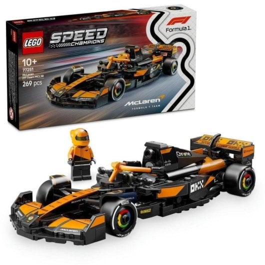 LEGO Speed Champions McLaren F1 Team MCL38 77251 269 peças