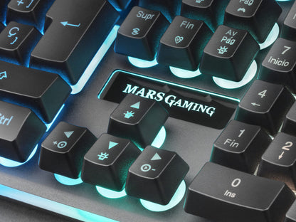 Teclado Mars Gaming Hibrido MK320 PT RGB