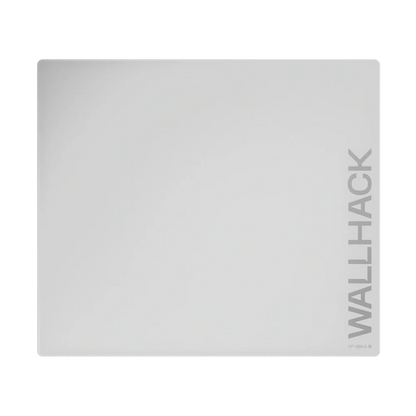 Wallhack SP-004A – Mousepad Gaming em Vidro Temperado Preto | Velocidade Ultra-Rápida e Precisão Máxima