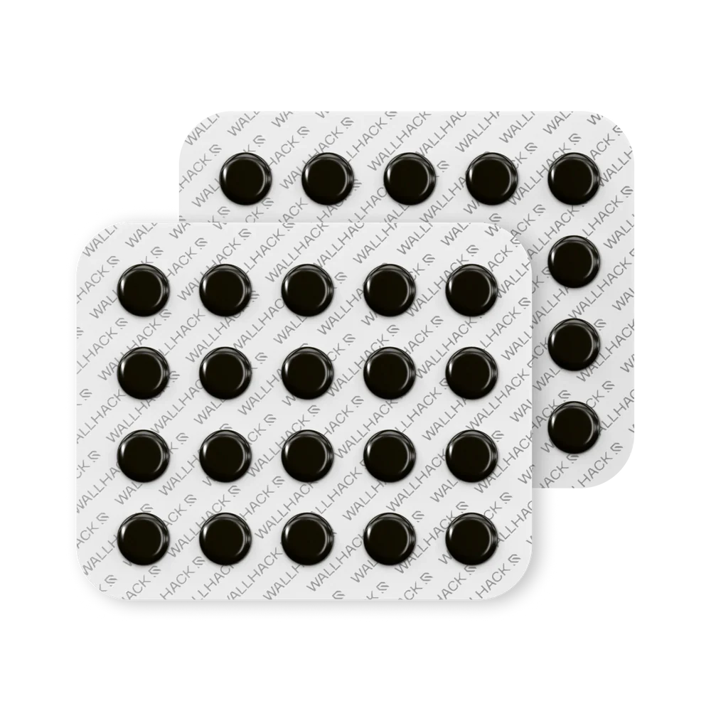 Wallhack Dot Silent Skates| UHMW-PE | PTFE | Skates Silenciosos e de Alto Desempenho para Rato Gaming