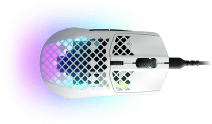 Rato Gaming Steelseries Aerox 3 RGB 8500 DPI Branco