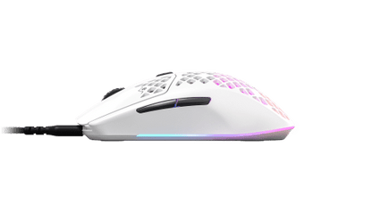 Rato Gaming Steelseries Aerox 3 RGB 8500 DPI Branco