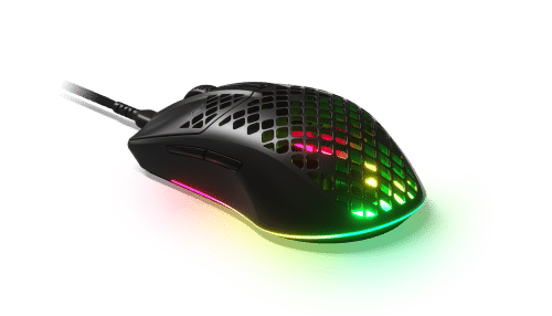 Rato Gaming Steelseries Aerox 3 RGB 8500 DPI Preto