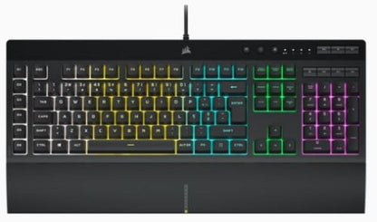 Teclado Corsair K55 RGB Pro Gaming Rubber Dome