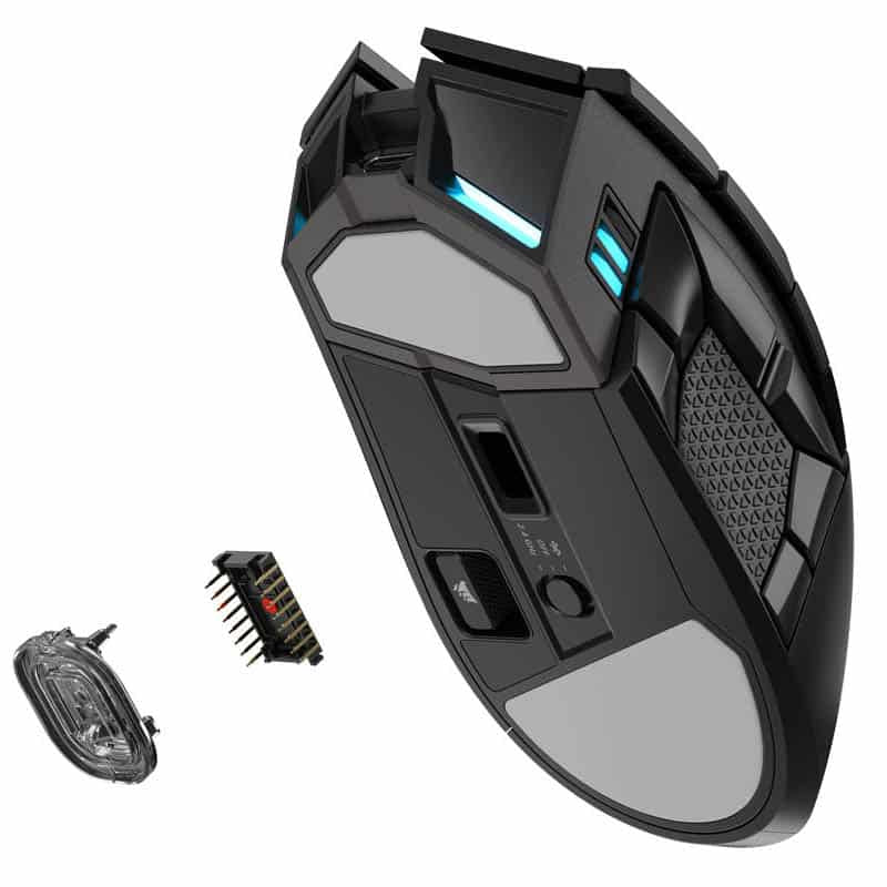 Rato Corsair Darkstar Wireless Rgb Preto