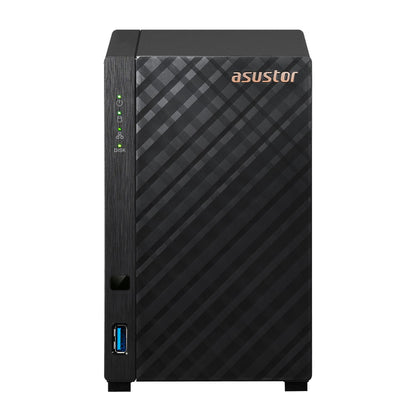 NAS Asustor AS1102TL 2 Baías Realtek RTD1296 Quad-Core  1.4GHz  1Gb  2.5GbE x1  USB3.2 Gen1 x2