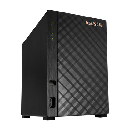 NAS Asustor AS1102TL 2 Baías Realtek RTD1296 Quad-Core  1.4GHz  1Gb  2.5GbE x1  USB3.2 Gen1 x2