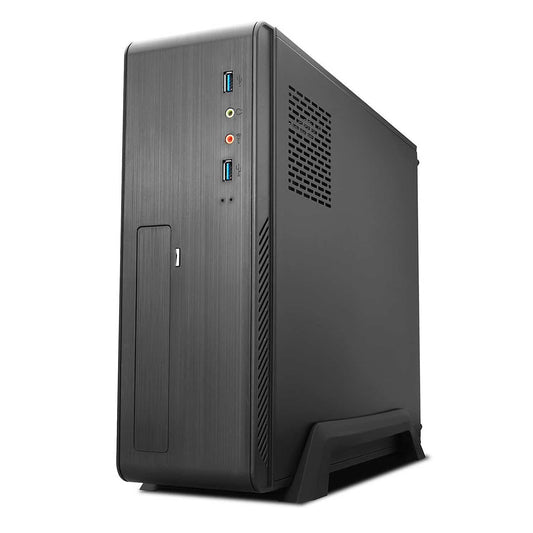 Caixa Slim Micro Atx TooQ TQC-3006DU3C com Fonte 500W Preta