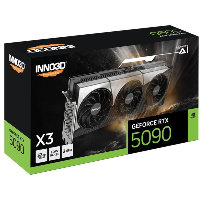 PLACA GRAFICA INNO3D NVD RTX 5090 ICHILL X3 32GB GDDR7