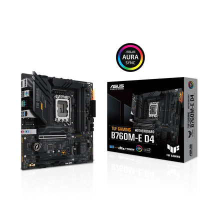 Motherboard Asus TUF Gaming B760M-E mATX D4 Socket 1700