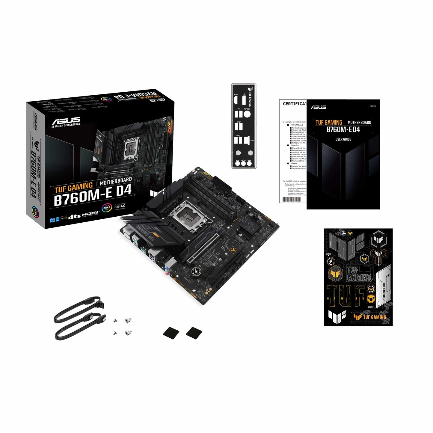 Motherboard Asus TUF Gaming B760M-E mATX D4 Socket 1700