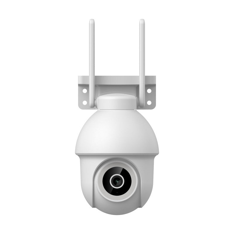 Câmara Wi-Fi rotativa exterior com LED 4MP 2K