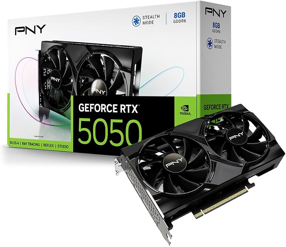 PNY GEFORCE RTX 5050 8GB DUAL FAN