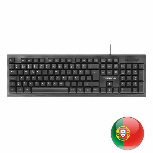 Teclado Tacens Anima AK0 Eco Design Usb Preto
