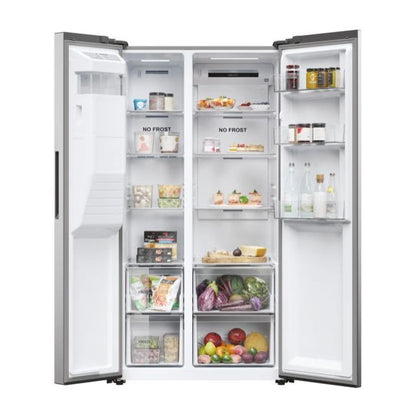 Frigorífico Americano SBS HAIER HSR5918DIMP (No Frost - 511 L - 177 cm - Inox)