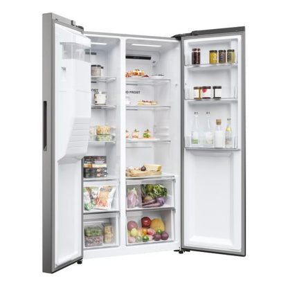Frigorífico Americano SBS HAIER HSR5918DIMP (No Frost - 511 L - 177 cm - Inox)