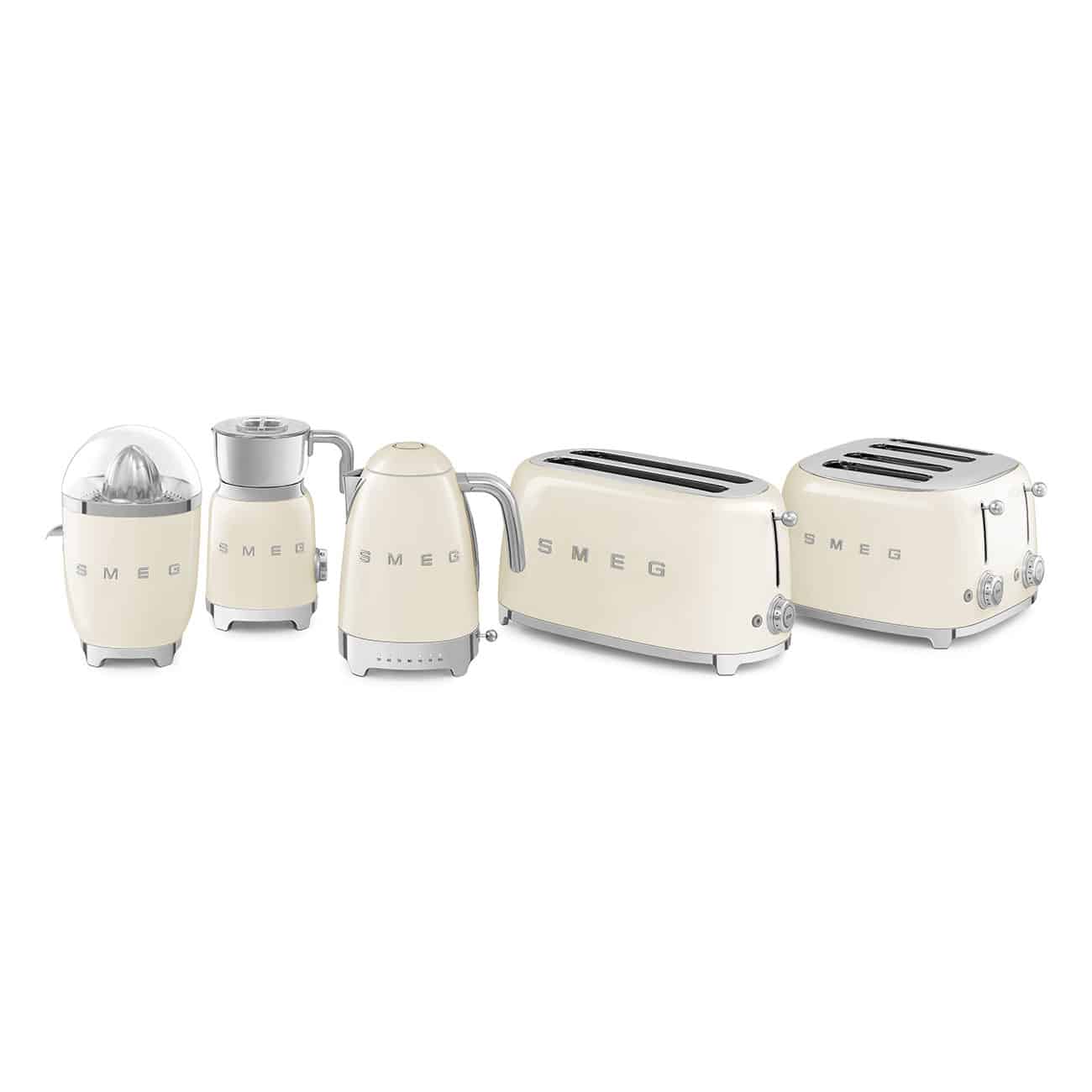 Smeg Torradeira TSF03CREU Creme Cozinha   CASA