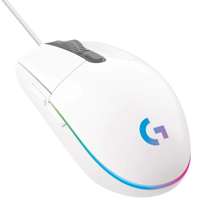 RATO GAMING  LOGITECH  G102 LIGHTSYNC 8000 DPI BRANCO