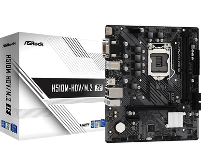Motherboard Asrock H510M-HDV/M.2 SE mATX Socket 1200
