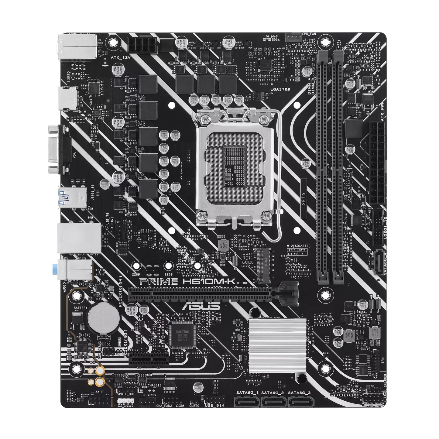 Motherboard Asus Prime H610M-K Socket 1700 DDR5
