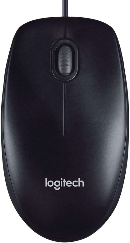 RATO LOGITECH  M90 COM FIOS  DESKTOP OPTICO USB BLACK