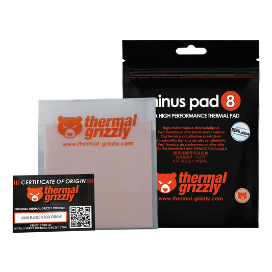Thermal Pad Thermal Grizzly Minus Pad 8 100 x 100 x 2.0 mm
