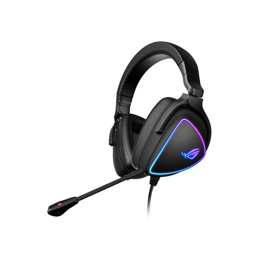 Auscultadores Gaming Micro Asus Rog Delta S Rgb Preto