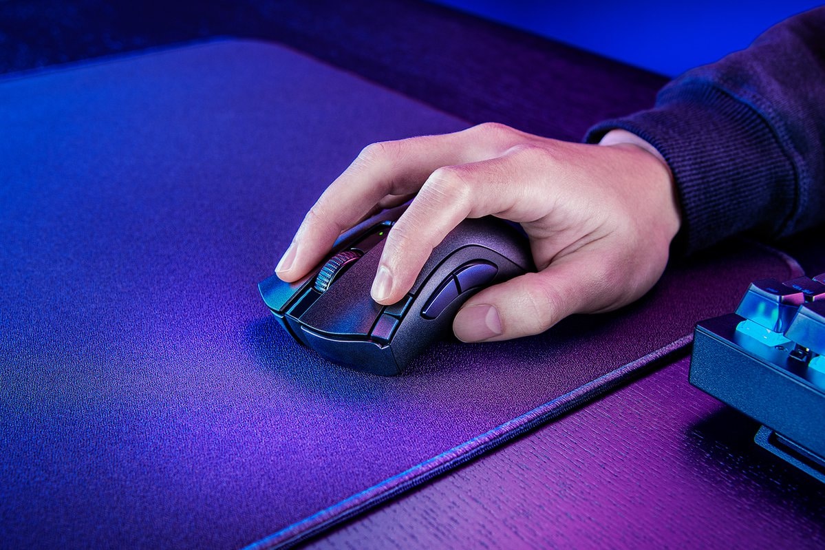 Rato Gaming Razer Deathadder V2 X HyperSpeed 14000Dpi Wireless Preto