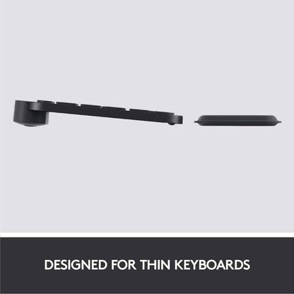 TAPETE Apoio Pulso Logitech Mx para Teclado Preto