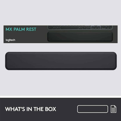 TAPETE Apoio Pulso Logitech Mx para Teclado Preto