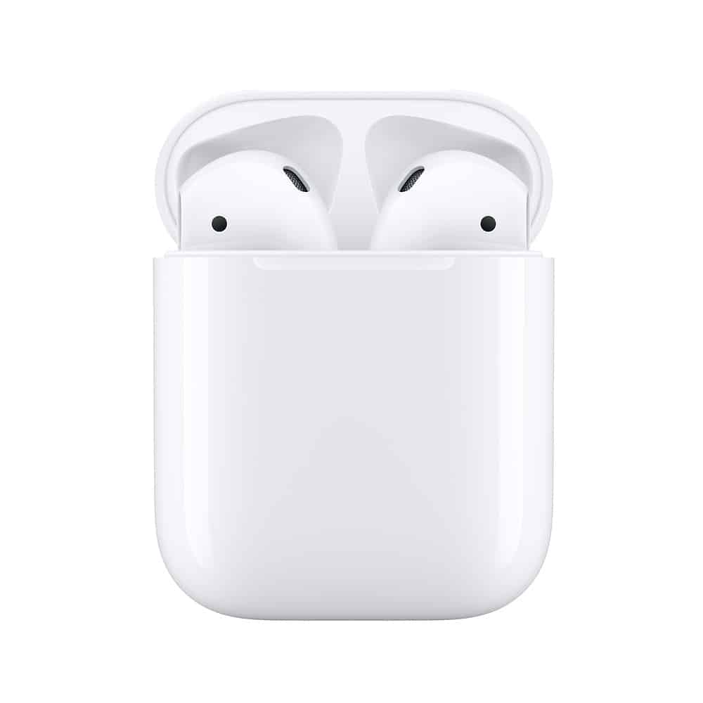 Earpods Bluetooth Apple AirPods V2 com Estojo de Carga