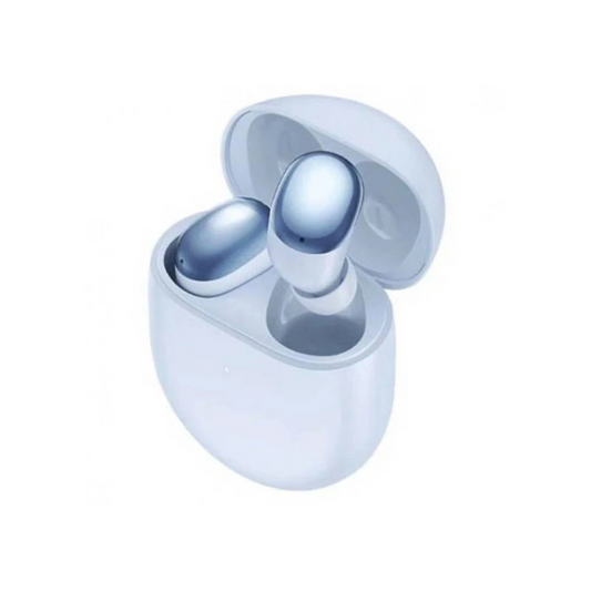 Earpods Bluetooth Xiaomi Redmi Buds 4 Com Estojo de Carga  Autonomia 6h  Azul