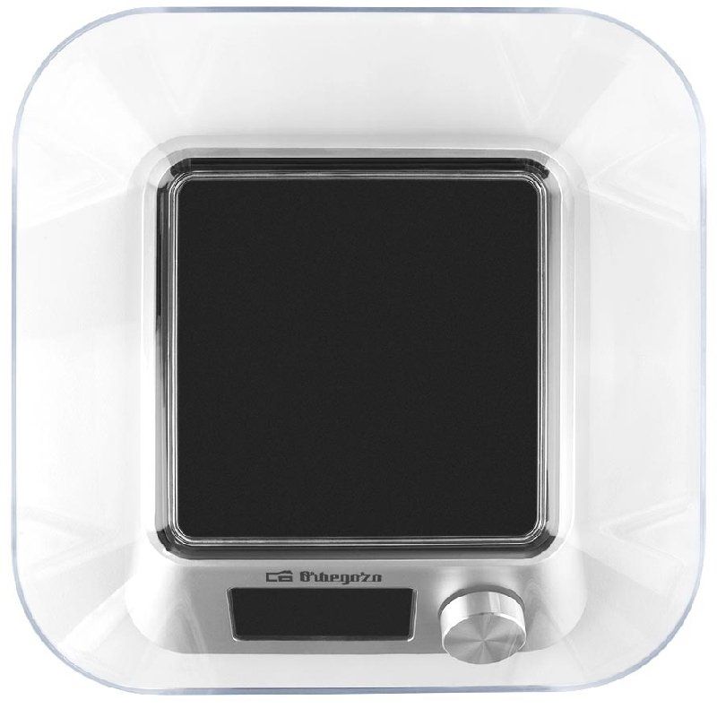 Balança de cozinha Eletrónica Orbegozo PC 1030 até 5kg Prateada Cozinha   CASA
