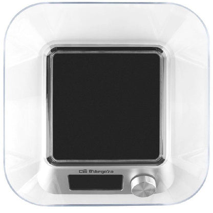 Balança de cozinha Eletrónica Orbegozo PC 1030 até 5kg Prateada Cozinha   CASA