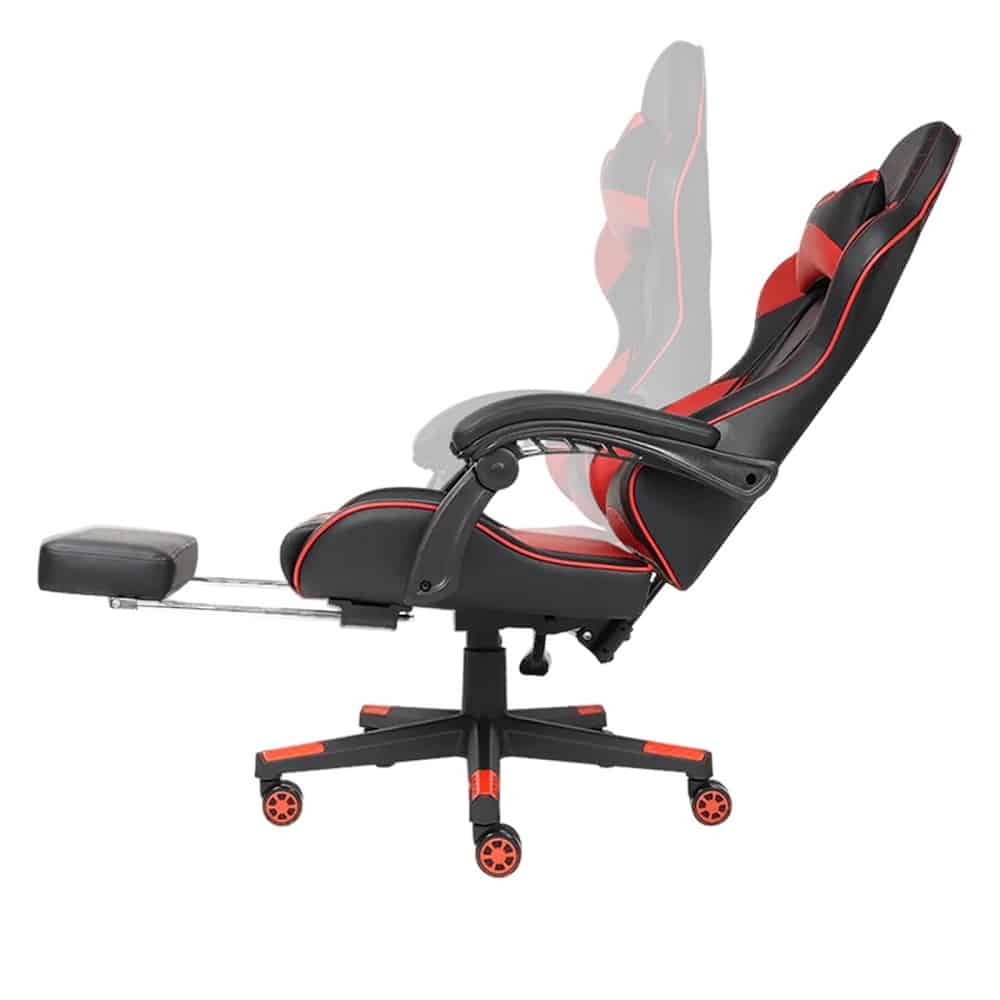 Cadeira Gaming Primux Eclipse Preto e Vermelho