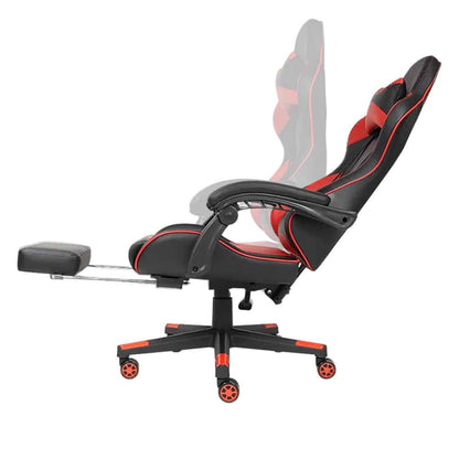 Cadeira Gaming Primux Eclipse Preto e Vermelho