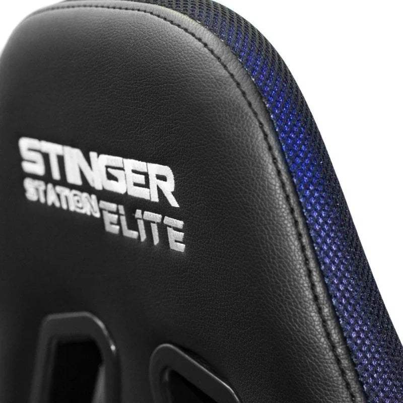 Cadeira Gaming Woxter Stinger Station Elite V2 Luzes Led Preta