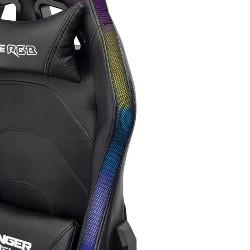 Cadeira Gaming Woxter Stinger Station Elite V2 Luzes Led Preta