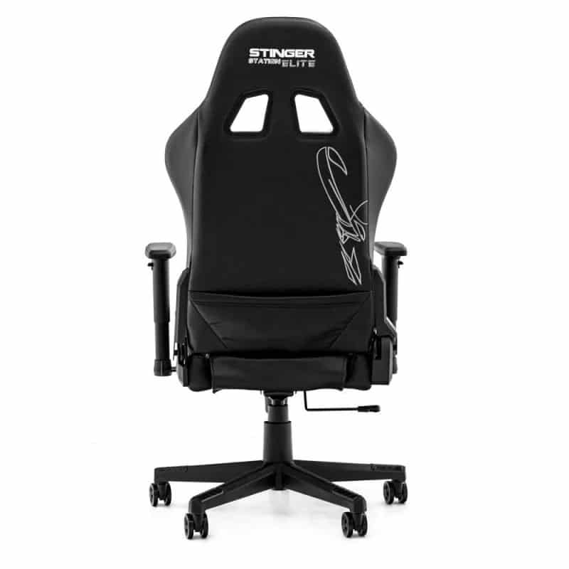 Cadeira Gaming Woxter Stinger Station Elite V2 Luzes Led Preta
