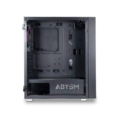 Caixa Gaming ABYSM Danube Kamp Com Vidro Temperado 1x Usb 3.0 2x Usb 2.0 – Preto