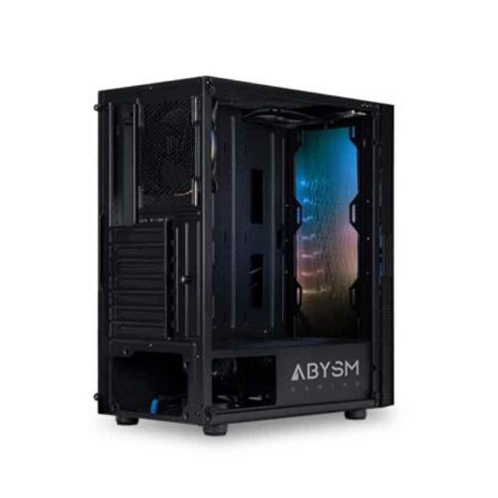 Caixa Gaming ABYSM Danube Kolpa com Vidro Temperado – Preta
