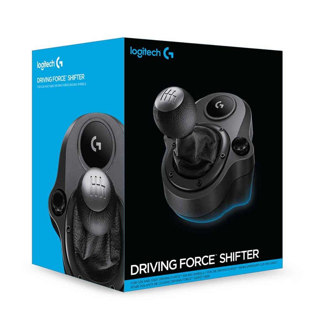 CX de Velocidade Logitech Driving Force Shifter para Volantes G293   G920 e G29  6 Velocidades