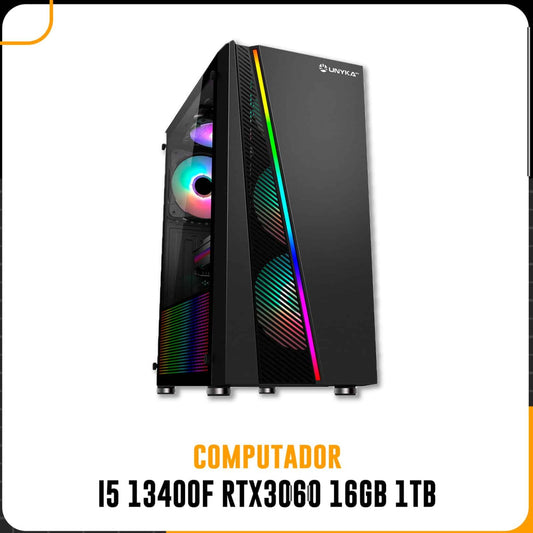 PC Computador LimiPC Game on Intel i5 13400F RTX3060 16GB 1TB