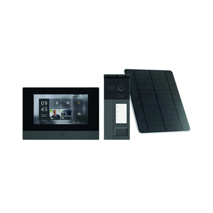 Videofone Wi-Fi sem fios DiO com bateria e painel solar