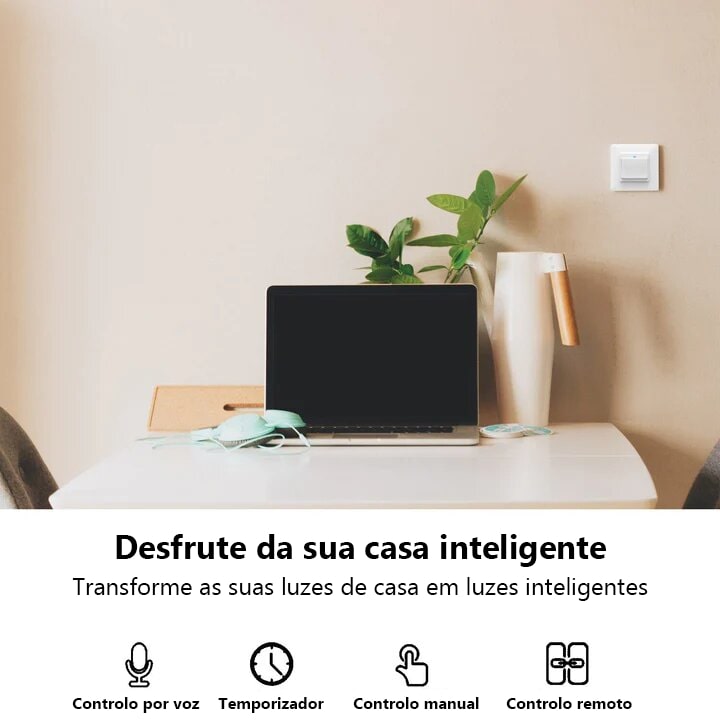 Interruptor de pressão 1 canal Wi-Fi DO4