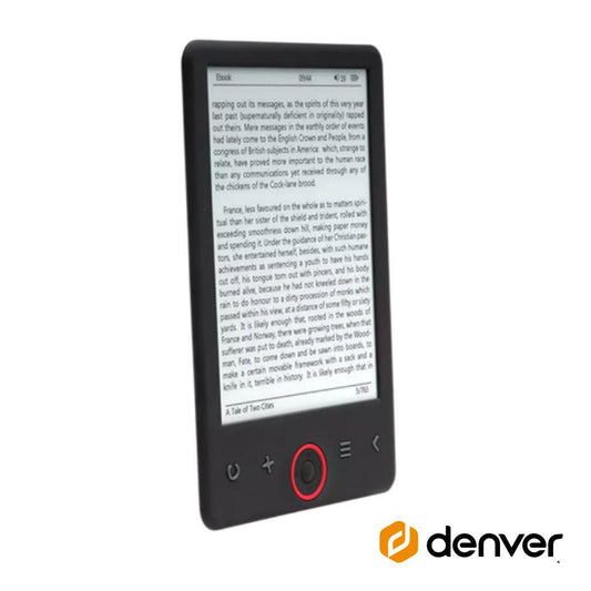 Leitor E-book 6" 4GB DENVER