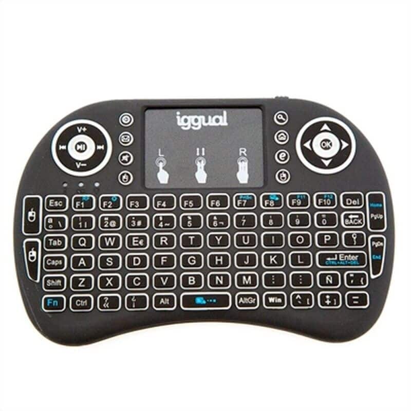 Mini Teclado Wireless Iggual  com painel tactil