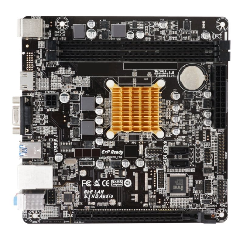 MotherBoard Biostar A68N-2100K mITX Cpu integrado AMD E1-6010