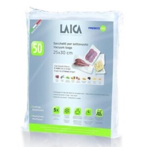 Laica VT3510 Acessório de Máquinas de Selar a Vácuo 25 x 30cm 50 uni. Cozinha   CASA